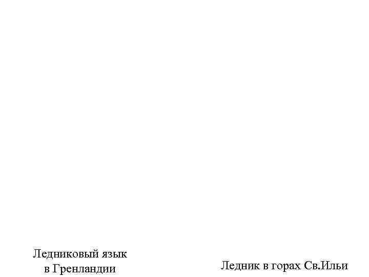 Ледниковый язык в Гренландии Ледник в горах Св. Ильи 