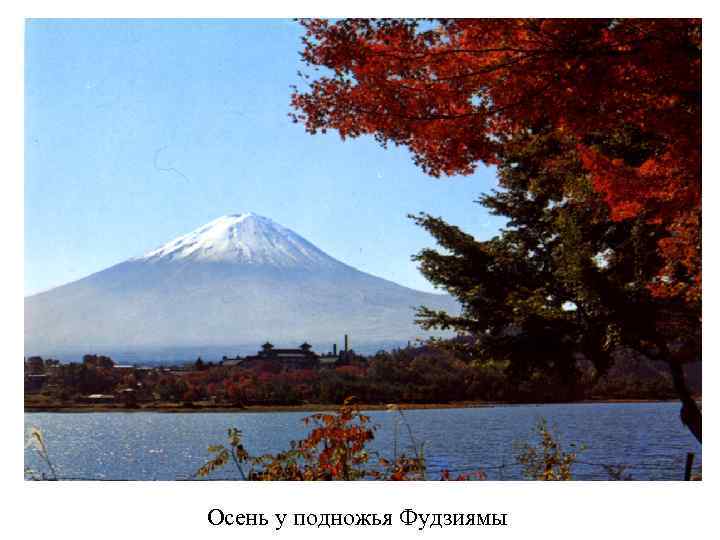 Осень у подножья Фудзиямы 