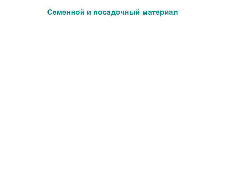 Семенной и посадочный материал 