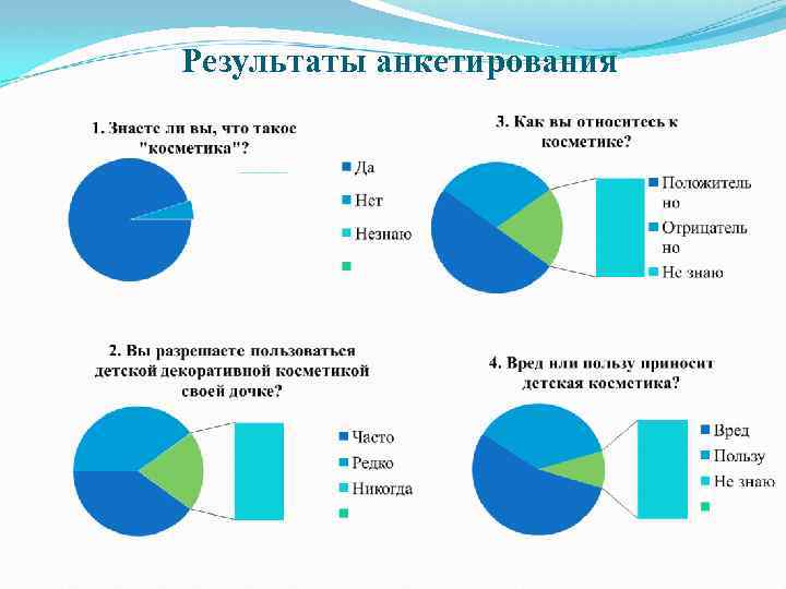 Результаты анкетирования 