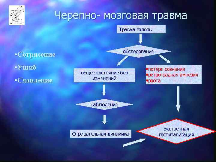    Черепно- мозговая травма       Травма головы