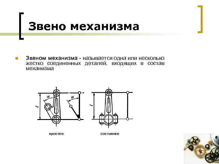 Название механизмов