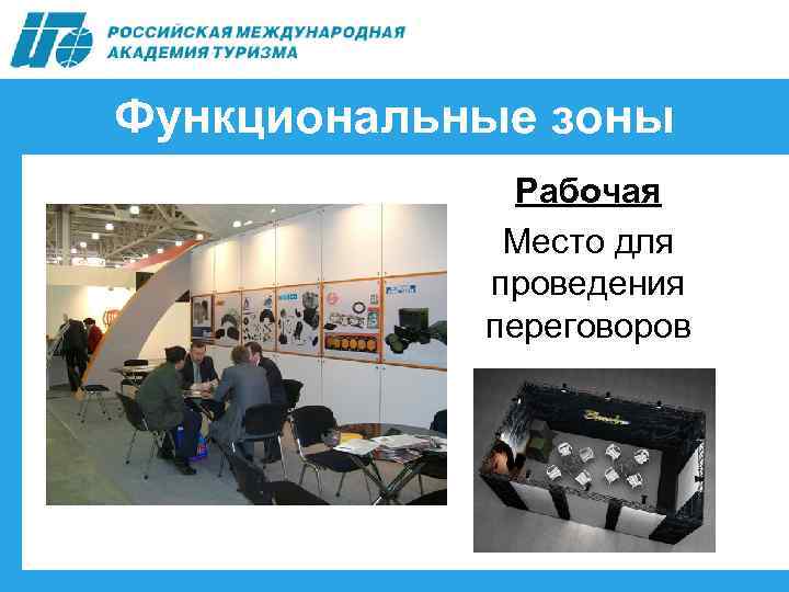 Функциональные зоны Рабочая Место для проведения переговоров 