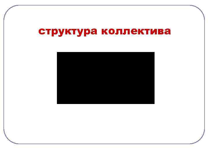 структура коллектива 