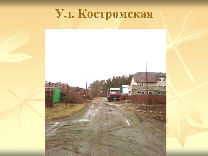 Ул. Костромская 