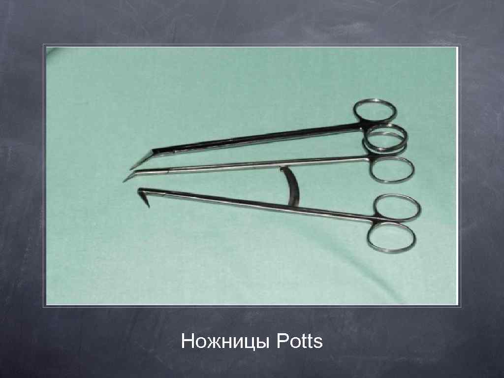 Ножницы Potts 