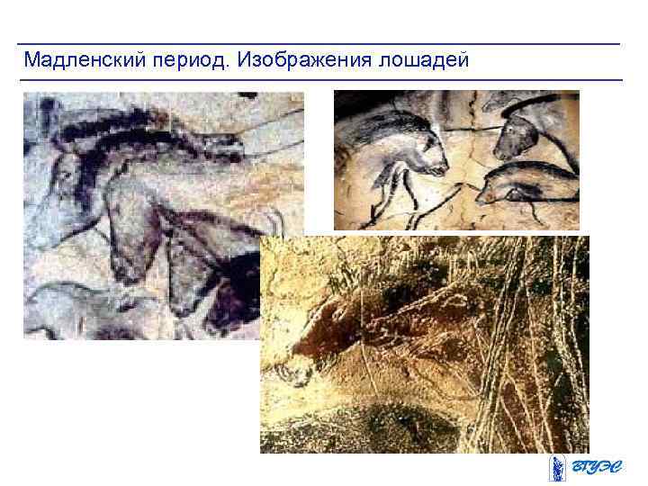 Мадленский период. Изображения лошадей 