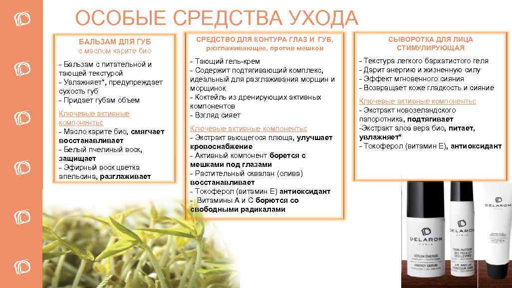 ОСОБЫЕ СРЕДСТВА УХОДА БАЛЬЗАМ ДЛЯ ГУБ с маслом карите био - Бальзам с питательной