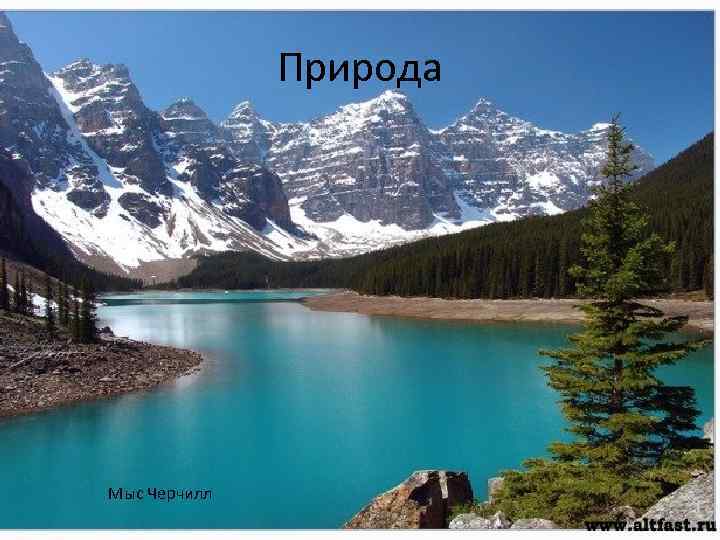 Природа Мыс Черчилл 