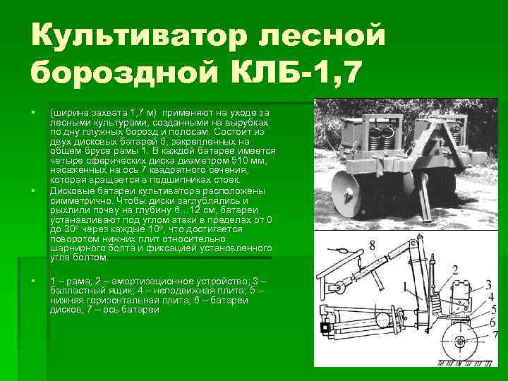 Ширина захвата. Культиватор Лесной бороздной КЛБ-1.7 конструкция. Культиватор Лесной бороздной КЛБ-1.7 состоит из. Схема культиватор Лесной бороздной КЛБ-1.7. Культиватор КЛБ 1.7 на тракторе.