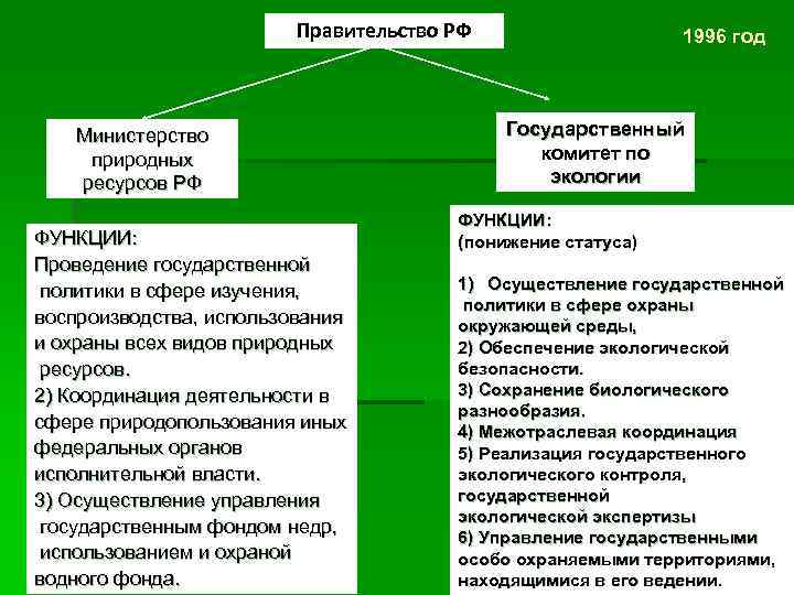 Экологическая функция государства