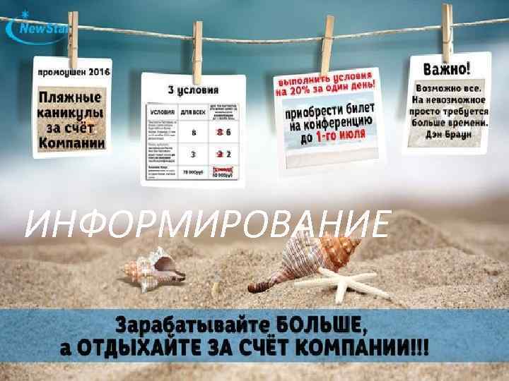 ИНФОРМИРОВАНИЕ 