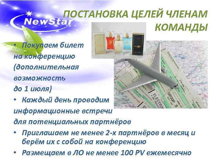   ПОСТАНОВКА ЦЕЛЕЙ ЧЛЕНАМ      КОМАНДЫ • Покупаем билет