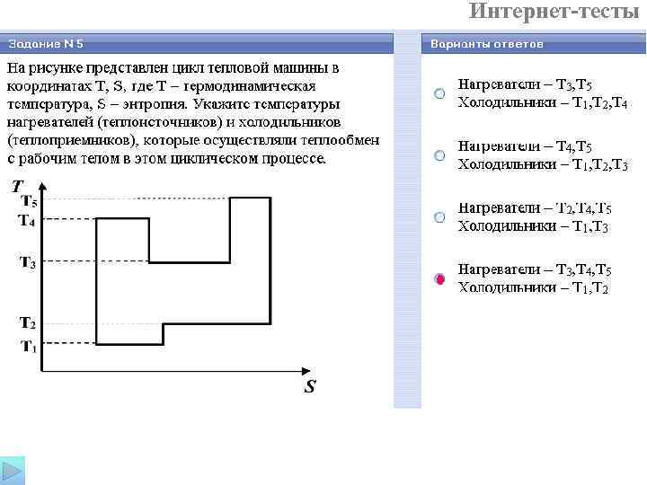 Интернет-тесты 