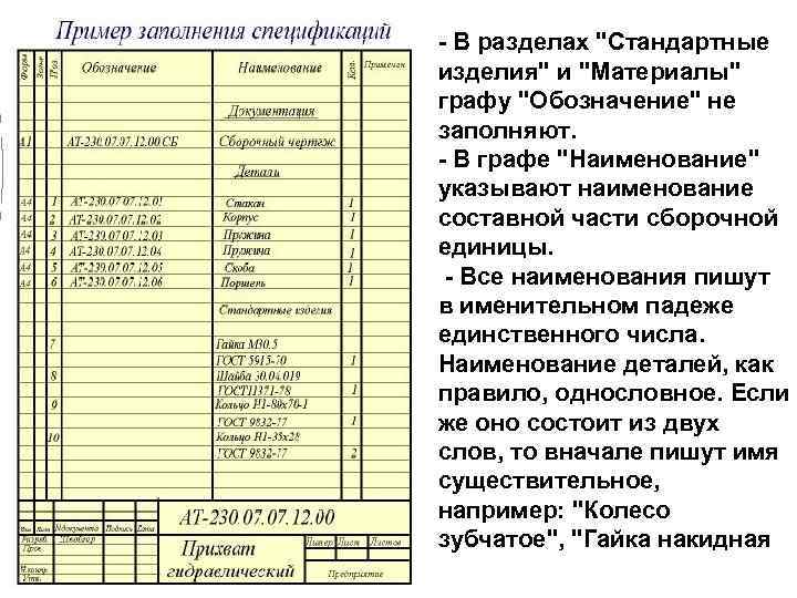 Децимальная система обозначения чертежей