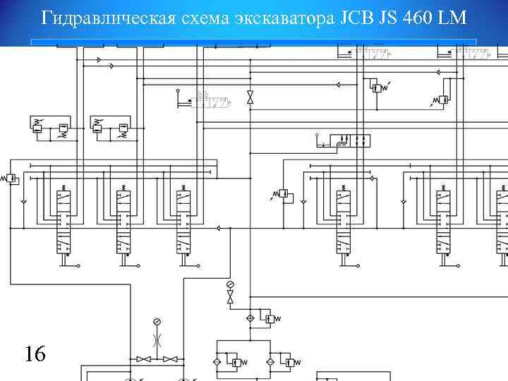 Функциональная схема экскаватора