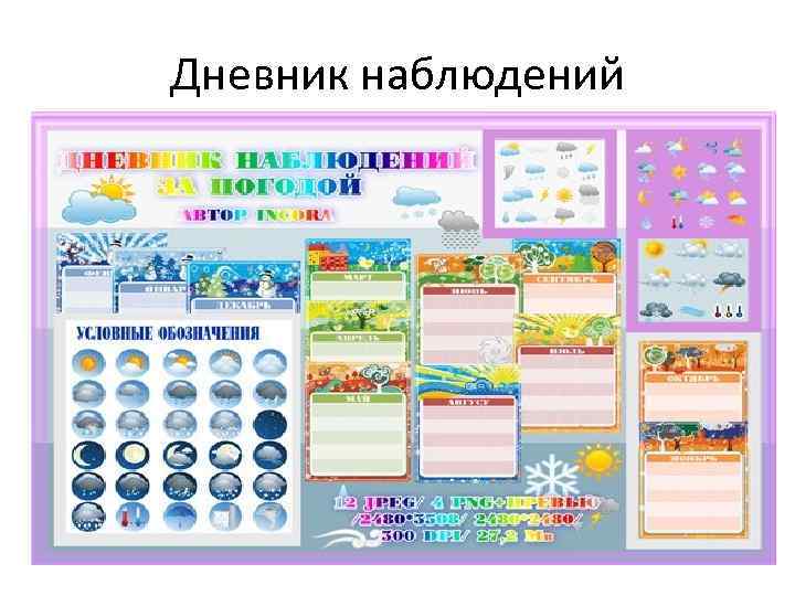 Дневник наблюдений 