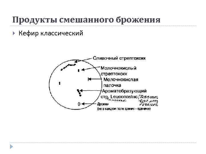 Продукты смешанного брожения Кефир классический 