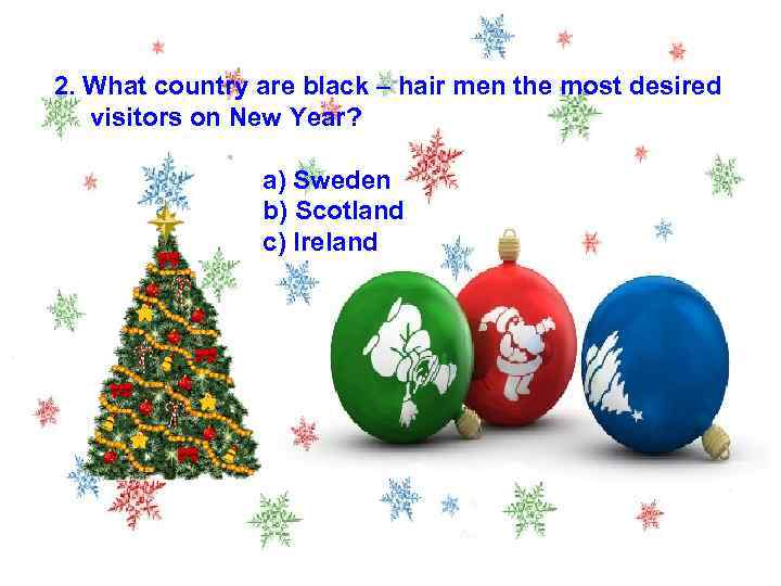 2. What country are black – hair men the most desired visitors on New