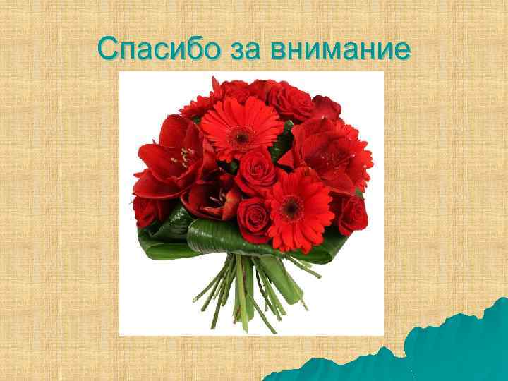 Спасибо за внимание 