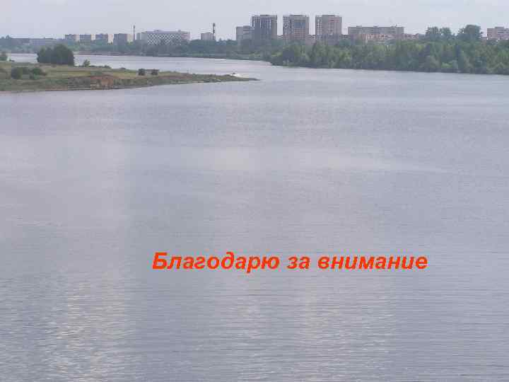 Благодарю за внимание 