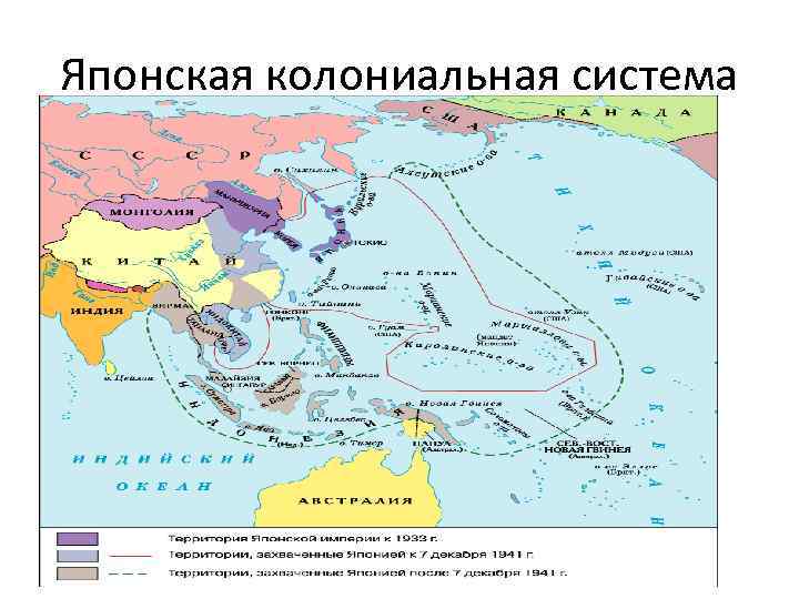 Японская колониальная система 