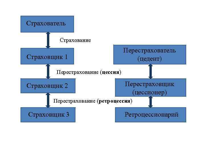 Заполните пропуски в схеме страхователь страховщик