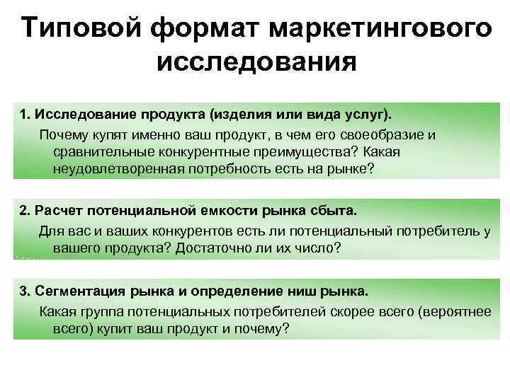 Изучение продукта