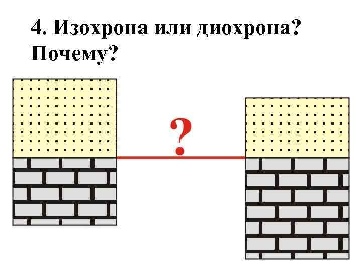 4. Изохрона или диохрона? Почему? 