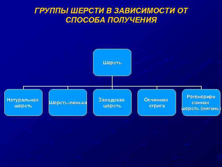 Презентация на тему шерсть по химии