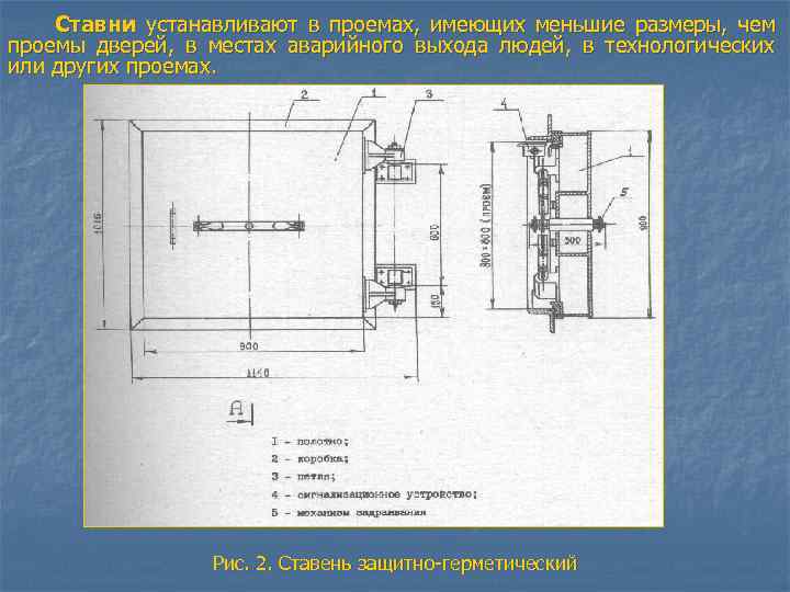 Ставни устанавливают в проемах, имеющих меньшие размеры, чем проемы дверей, в местах аварийного выхода