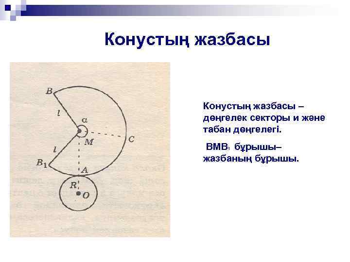 Конус презентация 11 сынып