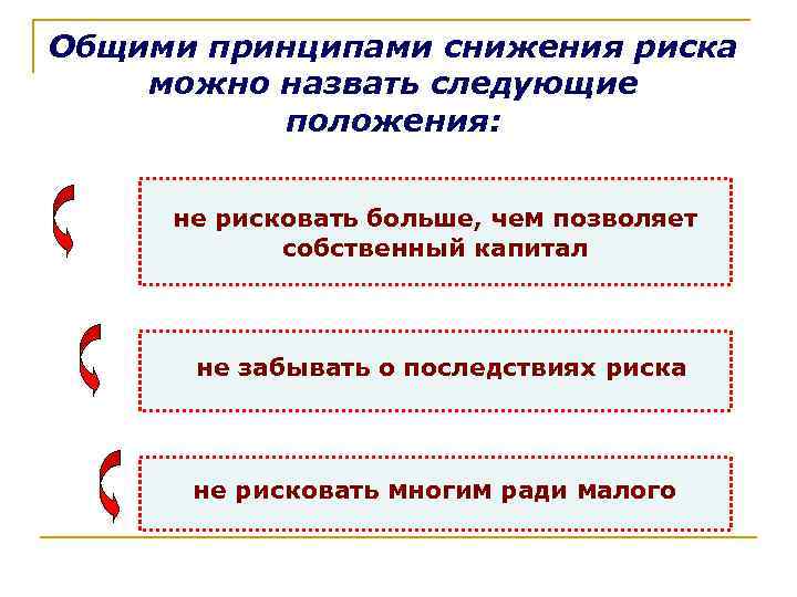 Снижение опасностей. Принципы снижения вероятности реализации потенциальных опасностей. Принципы снижения потенциальных опасностей. Общие принципы снижения риска. Принципы снижения рисков.