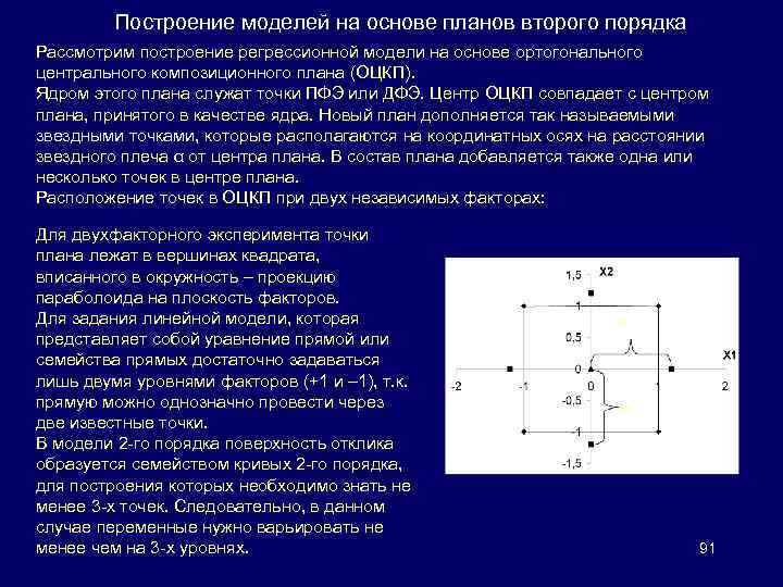 Ортогональный центральный композиционный план