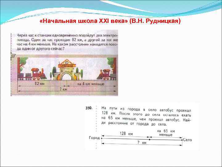  «Начальная школа XXI века» (В. Н. Рудницкая) 