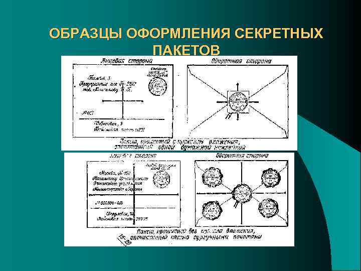 Как прошить конверт с секретными документами схема