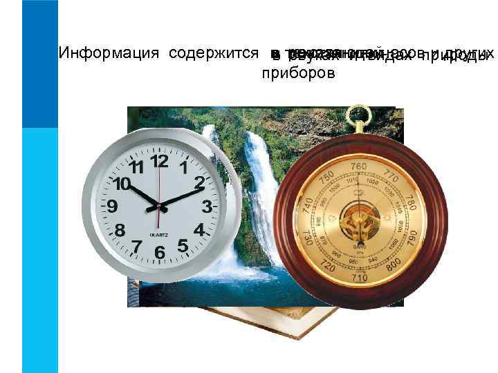 показаниях Информация содержится в текстах и видах природы речи людейчасов и других звуках книг