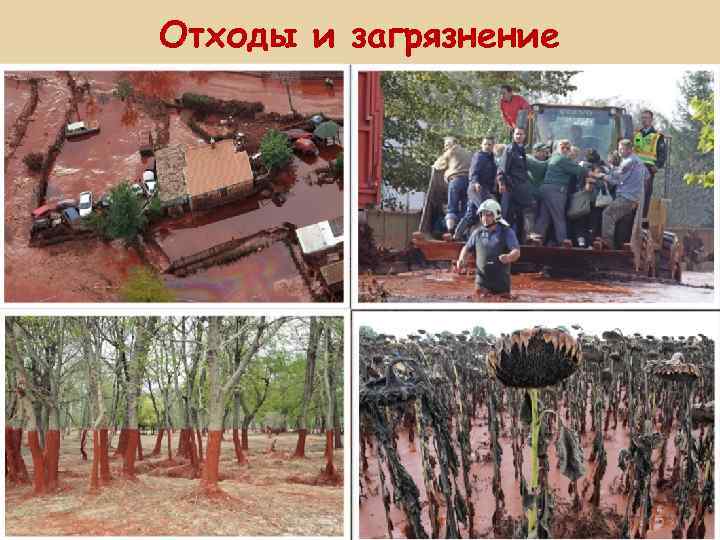 Отходы и загрязнение 