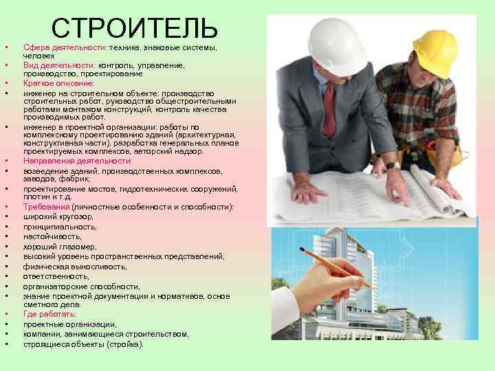 Результат строительной деятельности. Сферы деятельности строителя. Виды деятельности строителя. Сферы деятельности человека работа. Сферыдеятелтности строителя.