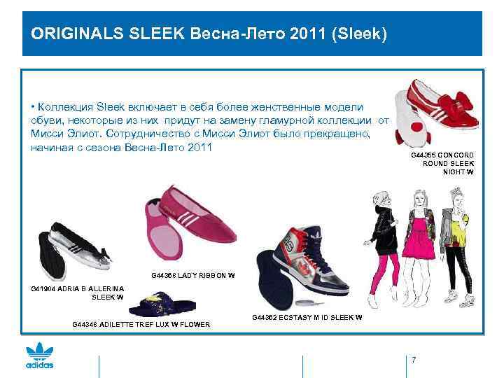  ORIGINALS SLEEK Весна-Лето 2011 (Sleek) • Коллекция Sleek включает в себя более женственные