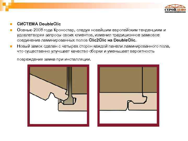 Замковое соединение. Замковая система DOUBLECLIC ламинат. Замковая система Double click. • Замковое соединение 2g/2g. Doubleclick замок.