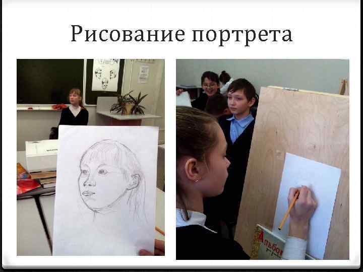 Рисование портрета 