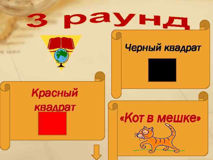 Черный квадрат Красный квадрат «Кот в мешке» 