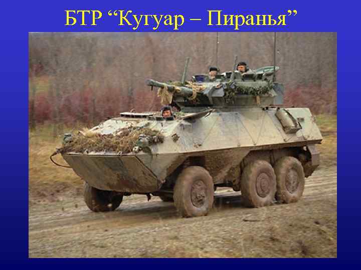 БТР “Кугуар – Пиранья” 