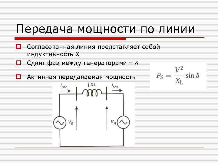 Мощность линии