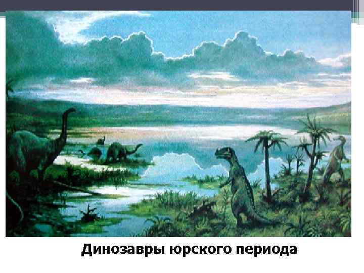 Динозавры юрского периода 