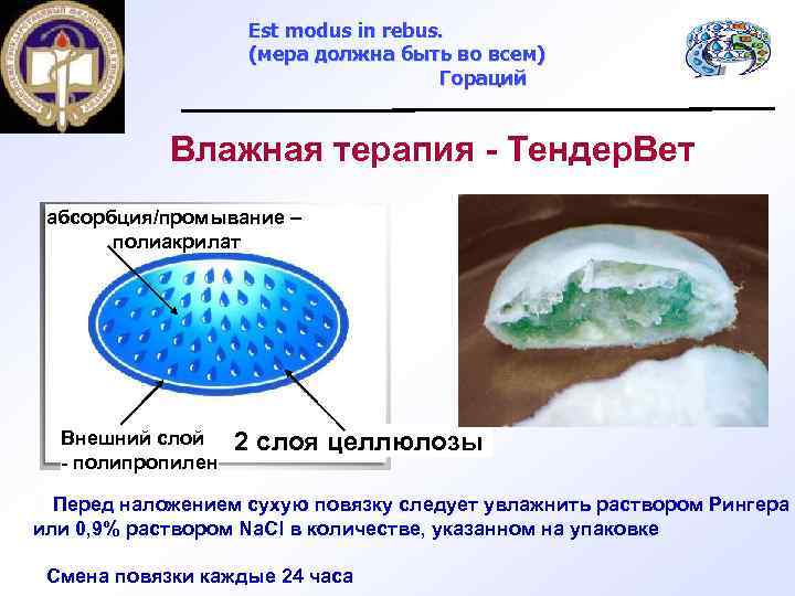 Est modus in rebus. (мера должна быть во всем) Гораций Влажная терапия - Тендер.