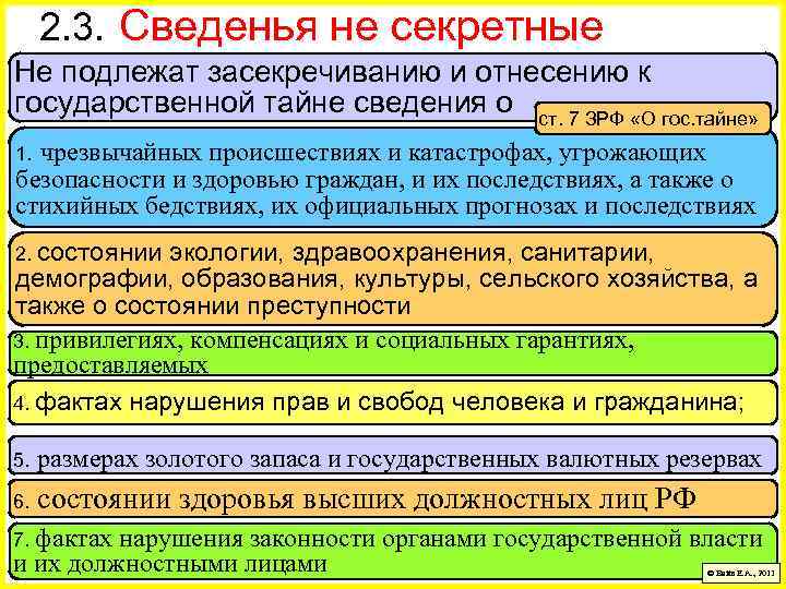 К государственной тайне и засекречиванию относятся сведения