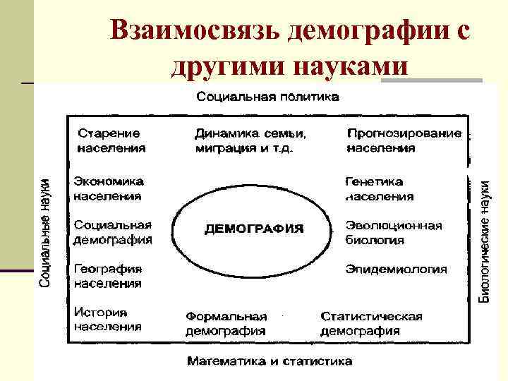 Связь экономики с другими науками