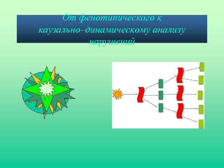 От фенотипического к каузально–динамическому анализу нарушений 